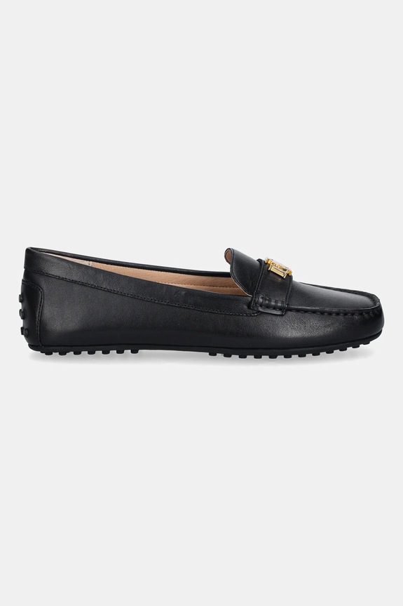 Lauren Ralph Lauren mocassini in pelle Barnsbury 802P09040001.001 nero SS26