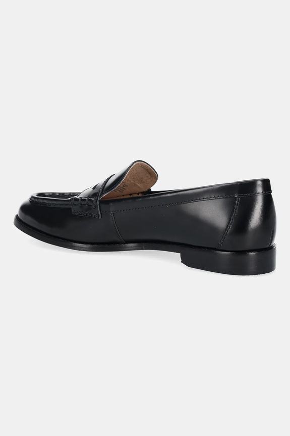 Παπούτσια Δερμάτινα μοκασίνια Lauren Ralph Lauren Wynnie 802P02120002.001 μαύρο