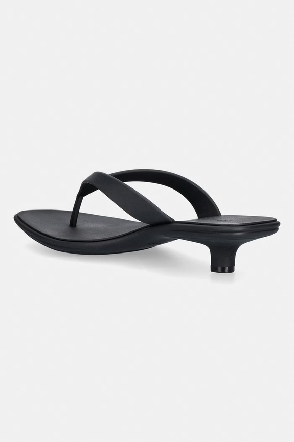 Cipők Calvin Klein tangapapucs női FLIP FLOP KITTEN HEEL THONG TPU HW0HW02965 fekete