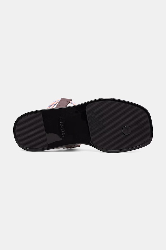Calvin Klein sandały damskie BEACH SANDAL ROPE PU 2 HW0HW02967 czarny