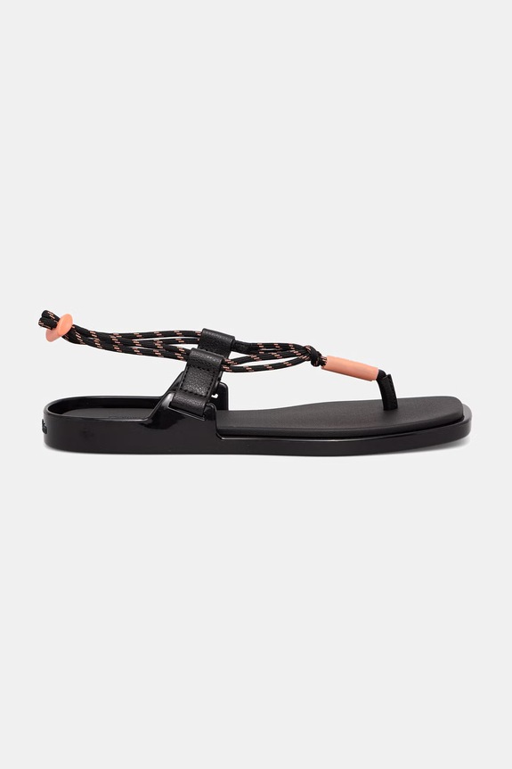Calvin Klein sandały damskie BEACH SANDAL ROPE PU 2 HW0HW02967 czarny SS26