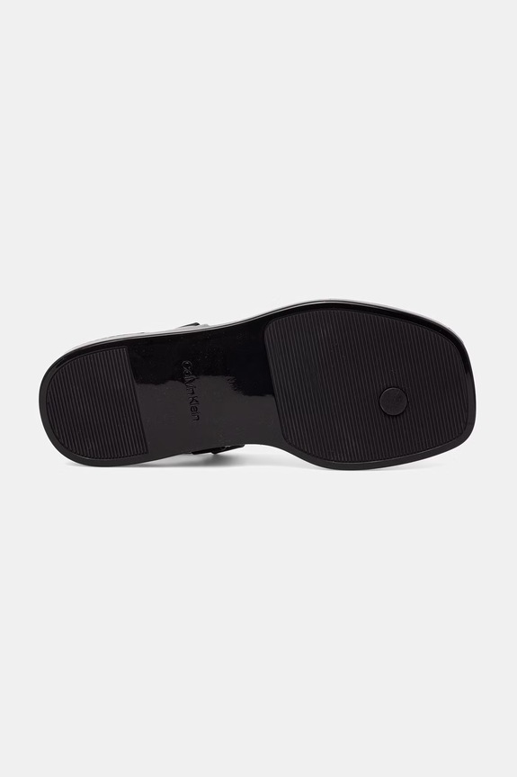 Calvin Klein sandały damskie BEACH SANDAL ROPE PU 2 HW0HW02967 czarny