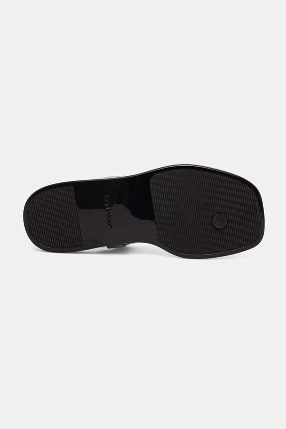 Calvin Klein sandały damskie BEACH SANDAL ROPE PU 2 HW0HW02967 czarny