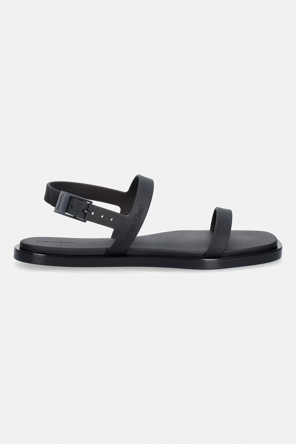 Calvin Klein sandale pentru femei JELLY SANDAL SLING MAT TRAN TPU HW0HW02969 negru SS26