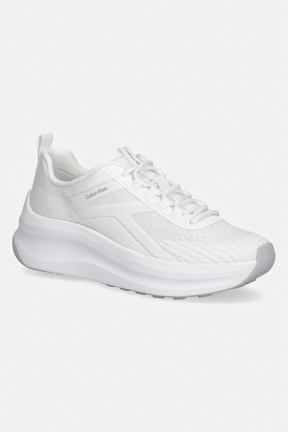 Calvin Klein CHUNKY RUN CKSTRIPE LUP SP KN sneakers da donna bianco HW0HW03006