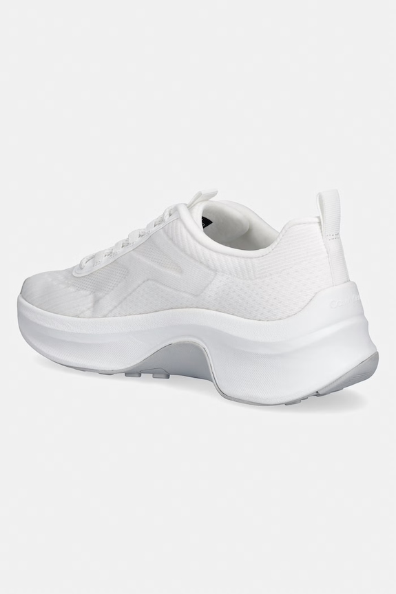 Scarpe Calvin Klein CHUNKY RUN CKSTRIPE LUP SP KN sneakers da donna HW0HW03006 bianco