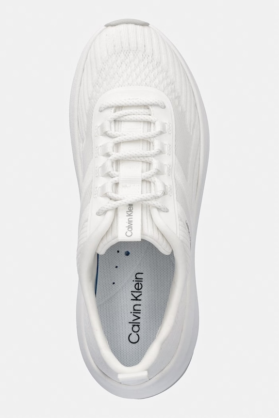 Calvin Klein CHUNKY RUN CKSTRIPE LUP SP KN sneakers da donna bianco HW0HW03006