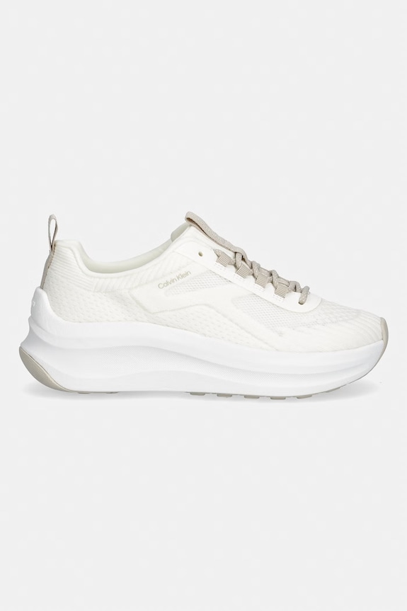 Calvin Klein CHUNKY RUN CKSTRIPE LUP SP KN sneakersy damskie HW0HW03006 beżowy SS26