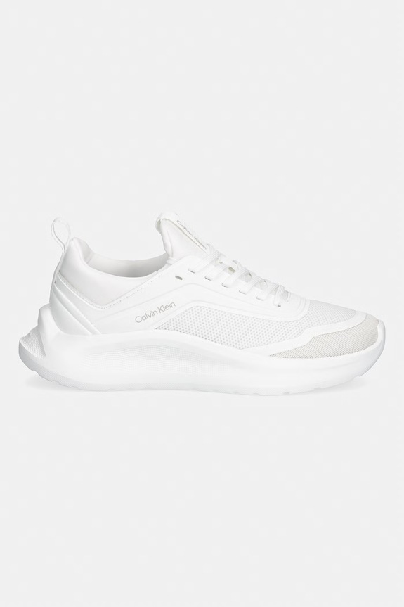 Calvin Klein LIGHT EVA RUN SOCK MESH LYCRA sneakersy damskie HW0HW03023 biały SS26