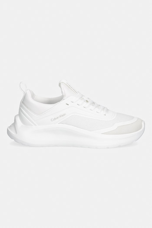 Calvin Klein LIGHT EVA RUN SOCK MESH LYCRA sneakersy damskie HW0HW03023 biały SS26