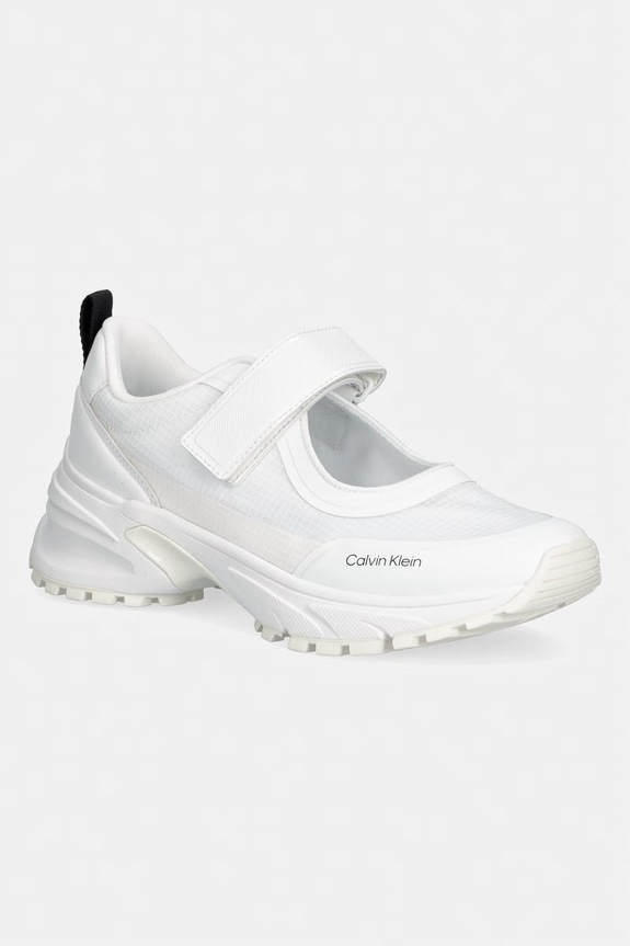 Calvin Klein HIKE RUNNER SLIPON MJ RIPS маратонки дамски бял HW0HW03141