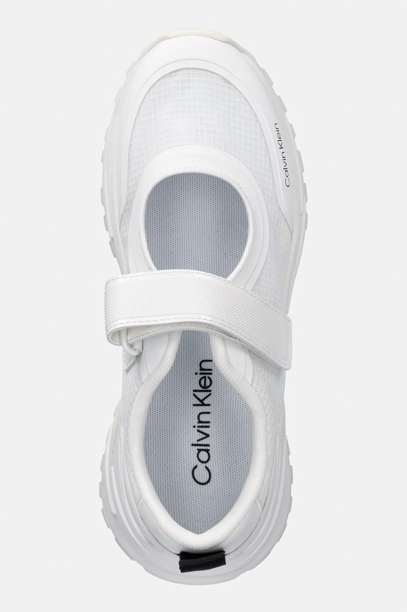 Calvin Klein HIKE RUNNER SLIPON MJ RIPS superge ženske bela HW0HW03141