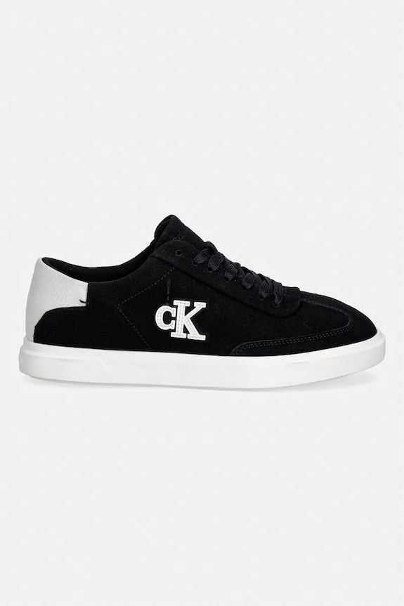 Calvin Klein LOW PRO CUPS WT SUEDE MG tenisky dámske HW0HW03144 čierna SS26