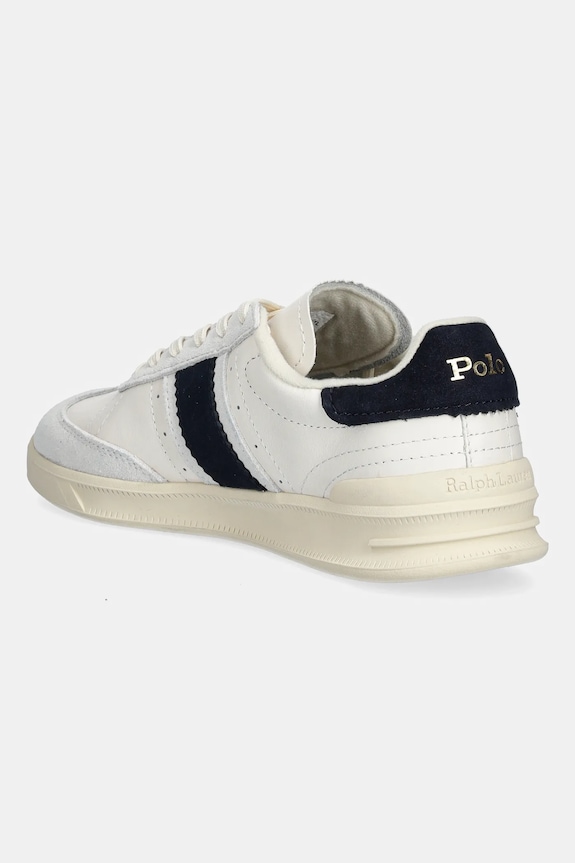 Obuća Kožne tenisice Polo Ralph Lauren Heritage Aera 804936609001 bijela
