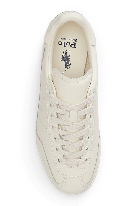 Polo Ralph Lauren sneakers din piele Hester Pp alb 804P04917001.101