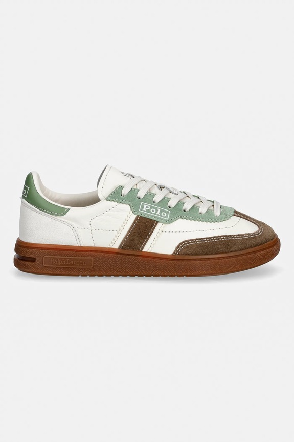 Kožené tenisky Polo Ralph Lauren Bedford 804P04920003.101 biela SS26