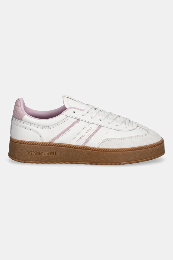 Tenisice Tommy Jeans THE GREENWICH EDGE FLATFORM EN0EN02900 bijela SS26