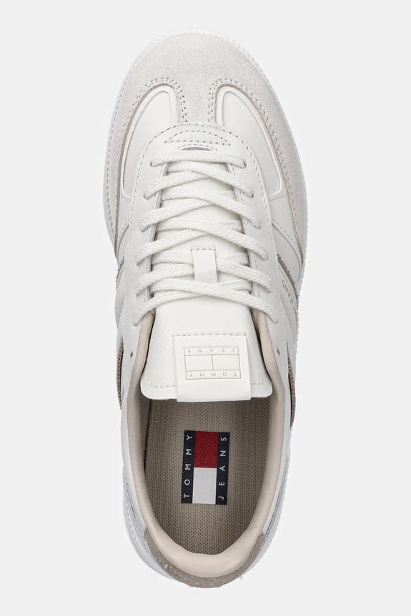 Sneakers Tommy Jeans THE GREENWICH EDGE FLATFORM λευκό EN0EN02900