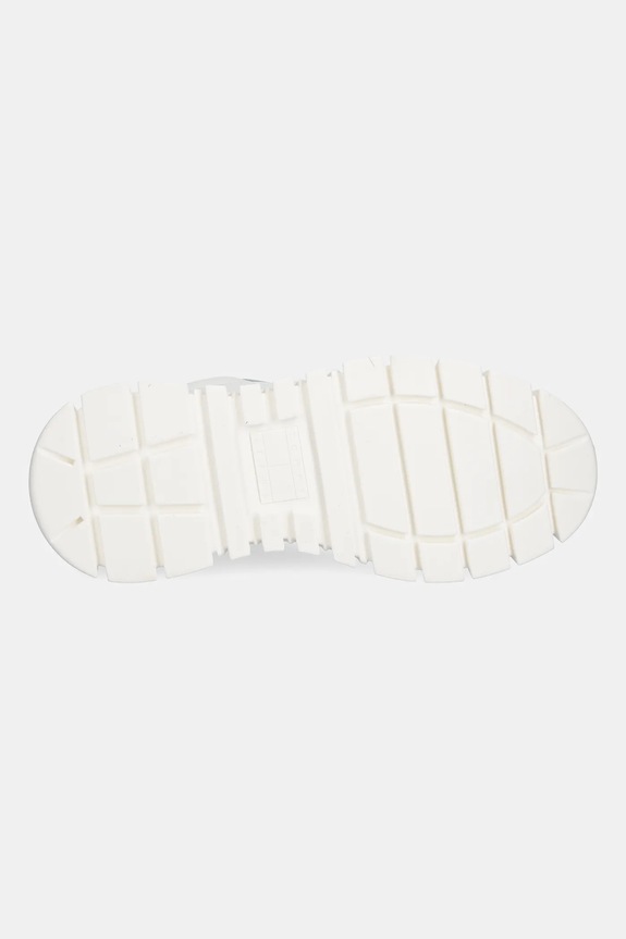 Tommy Jeans sneakers din piele TJW VULC FLATFORM LEATHER EN0EN03008 alb
