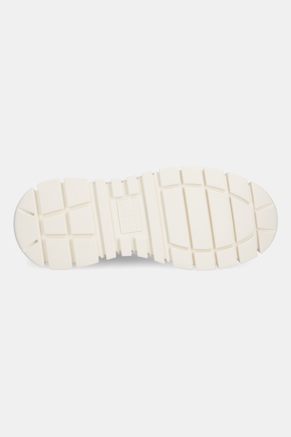 Tommy Jeans sneakers in pelle TJW VULC FLATFORM LEATHER EN0EN03008 marrone