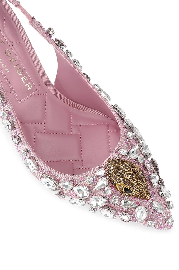 Obutev Visoke pete Kurt Geiger London Belgravia C High Sling 5385853609 roza