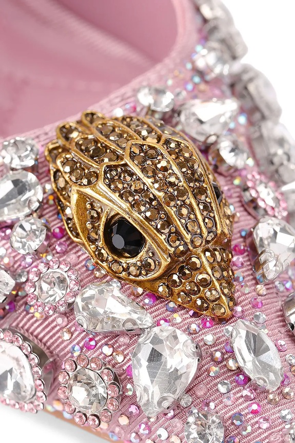 Visoke pete Kurt Geiger London Belgravia C High Sling roza 5385853609