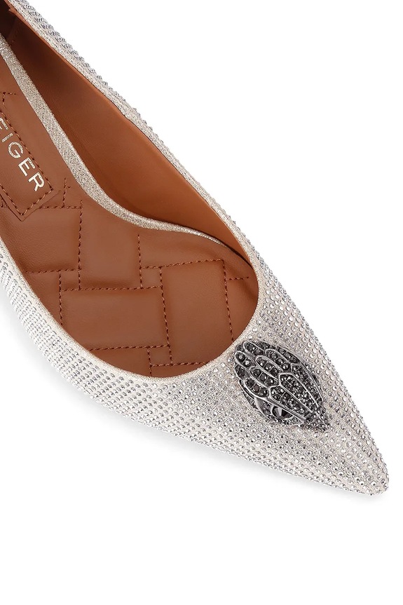 Obutev Visoke pete Kurt Geiger London Belgravia Eagle Court 3939914069 zlata