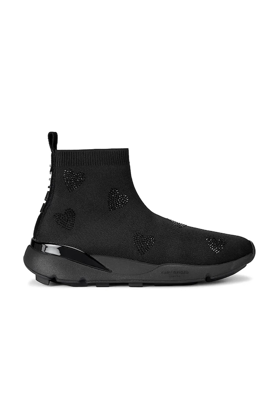 Kurt Geiger London sneakersy Kurt Knit Sock Runner Dr pozostałe czarny 5372000609