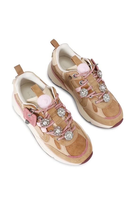 Kurt Geiger London sneakers din piele Kurt Runner 5064348219 bej SS26