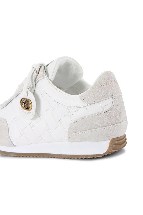 Kožené tenisky Kurt Geiger London Chelsea Tag Runner biela 3980010129