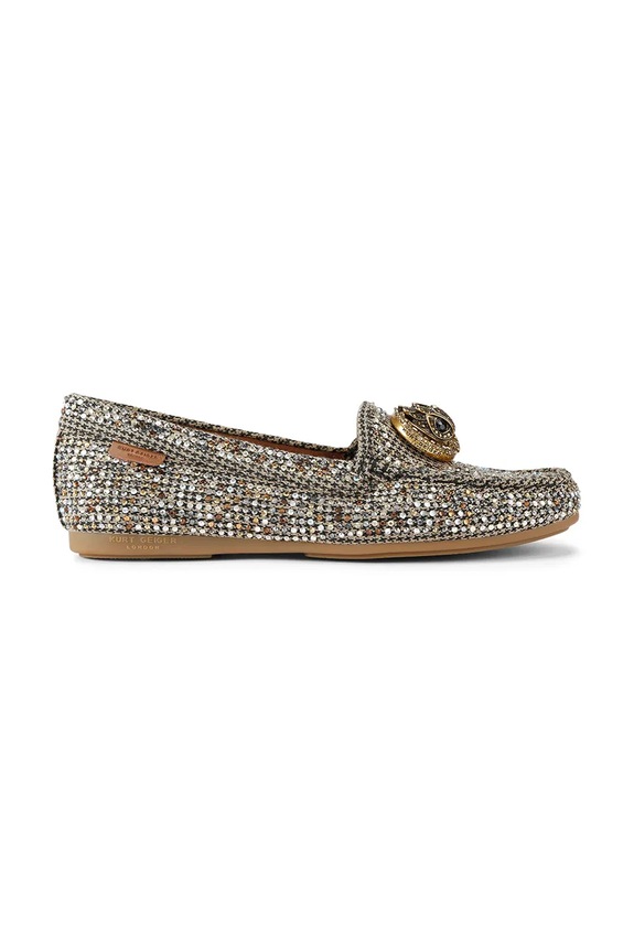 Kurt Geiger London mocassini Chelsea Moccasin tessile marrone 4986843609