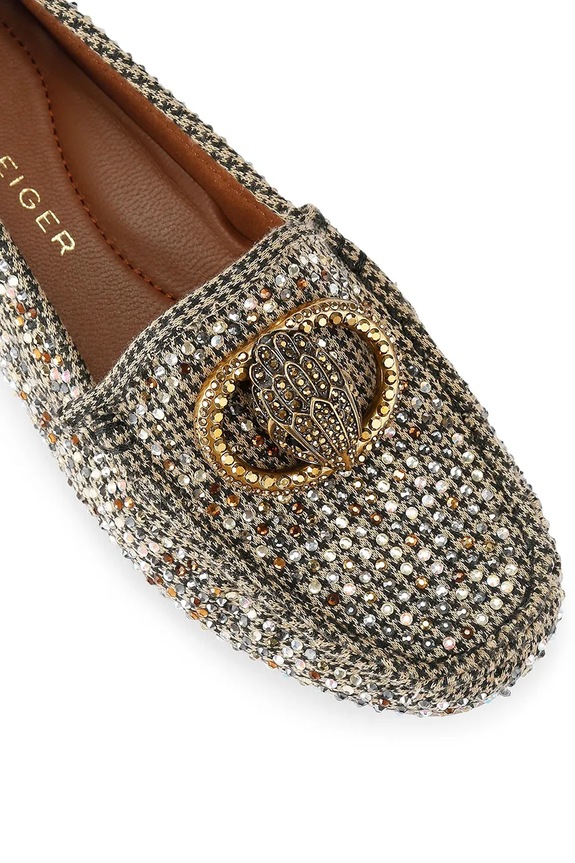 Scarpe Kurt Geiger London mocassini Chelsea Moccasin 4986843609 marrone