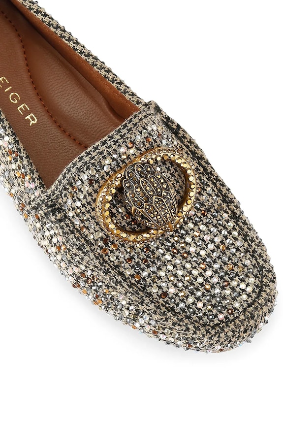 Scarpe Kurt Geiger London mocassini Chelsea Moccasin 4986843609 marrone