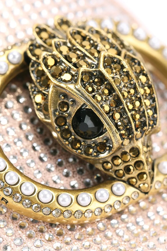 Mokasinke Kurt Geiger London Chelsea Fold Back Loafer srebrna 5388924069