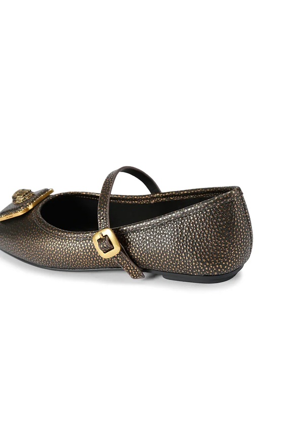 Kožne balerinke Kurt Geiger London Pimlico Ballerina 5392060109 smeđa