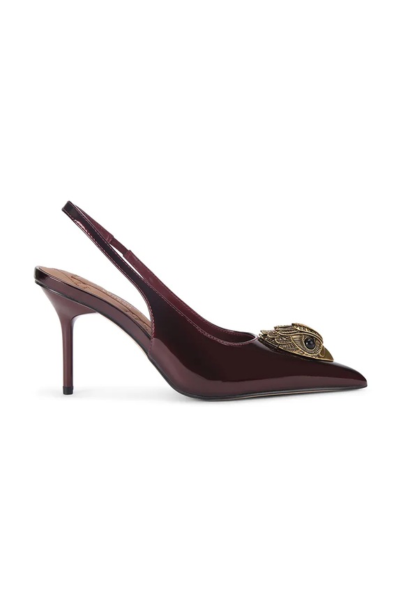 Кожаные туфли Kurt Geiger London Large Eagle Sling шпилька бордо 5386454309