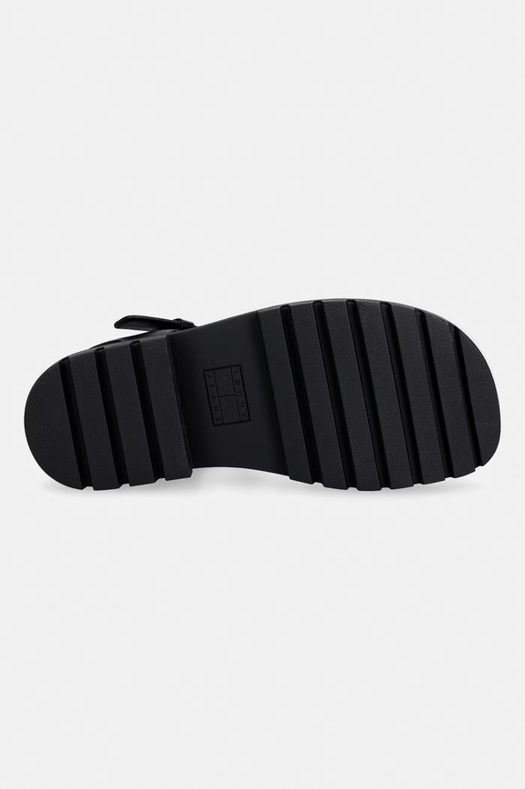 Tommy Jeans szandál nyitott sarokkal női TJW JELLY FISHERMAN SANDAL EN0EN02949 rózsaszín