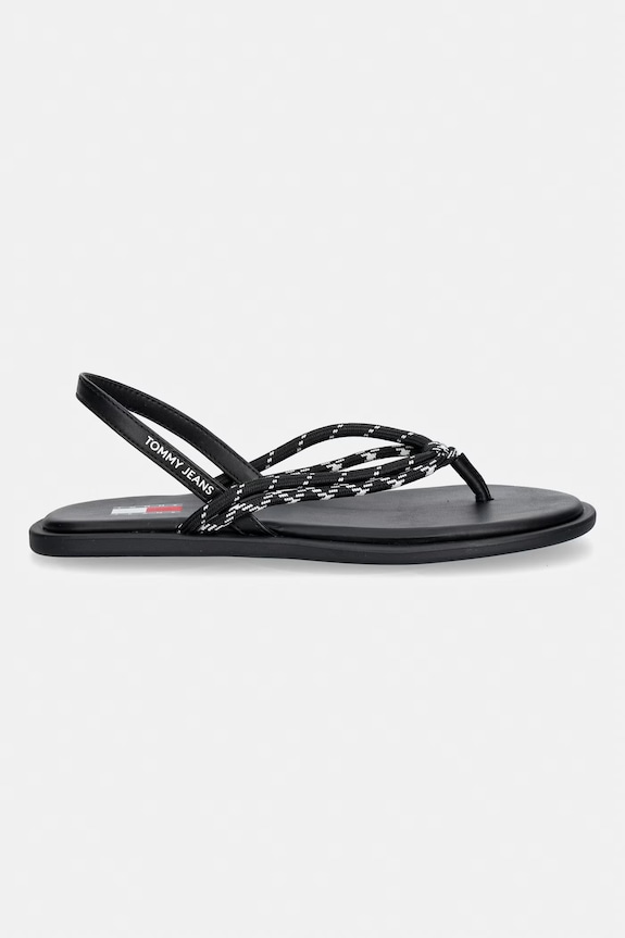 Tommy Jeans női szandál TJW CASUAL ROPE SANDAL EN0EN02951 fekete SS26