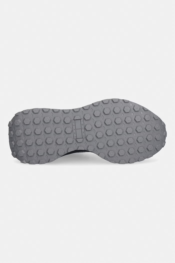 Tommy Jeans TJW SPORTY KNIT RUNNER sneakers da donna EN0EN02962 nero