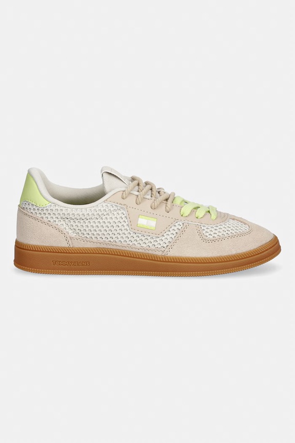 Tommy Jeans THE GREENWICH EDGE KNIT sneakers γυναικεία EN0EN02986 μπεζ SS26