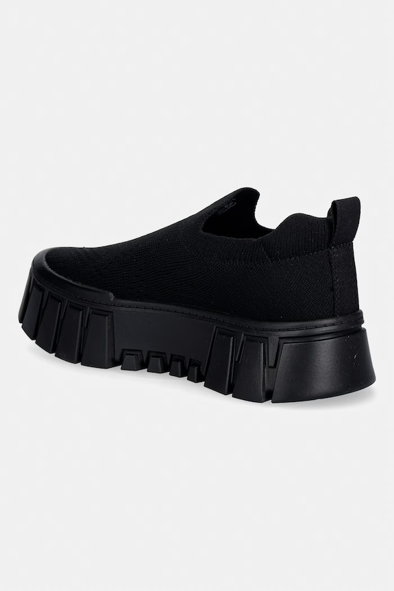 Scarpe Tommy Jeans TJW CHUNKY KNIT SNEAKER sneakers da donna EN0EN03014 nero
