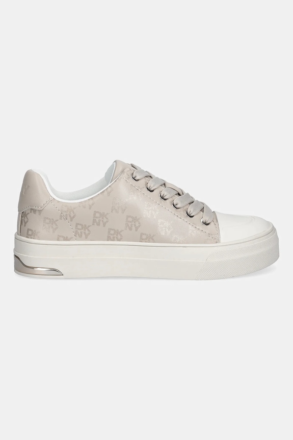 Dkny tenisówki York Logo K3556786.BNE beżowy SS26