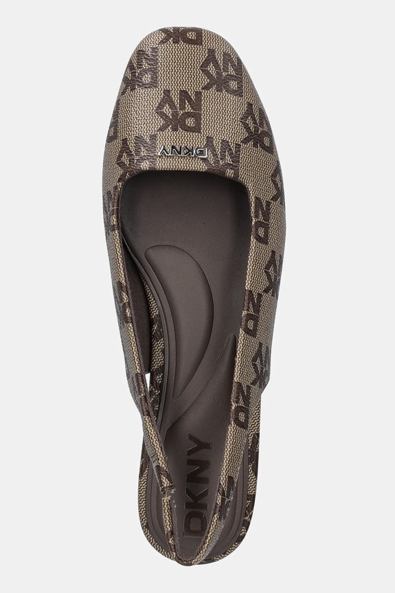 Baleríny Dkny Darrow Logo béžová K1633495.CHI