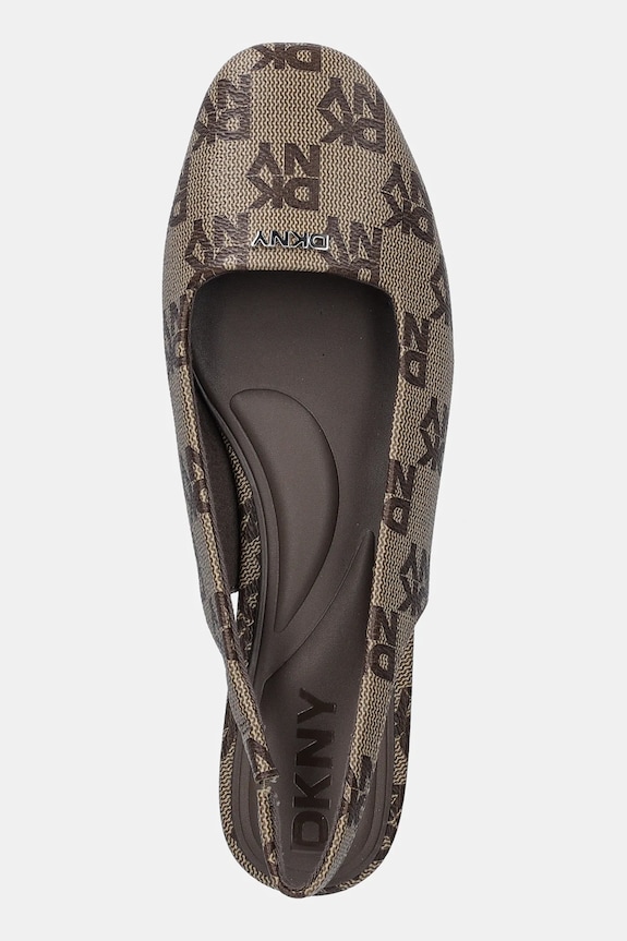 Baleríny Dkny Darrow Logo béžová K1633495.CHI