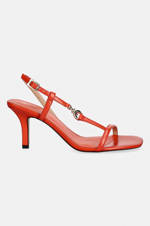 Patrizia Pepe sandali in pelle 8X0106.L026.R877 arancione SS26