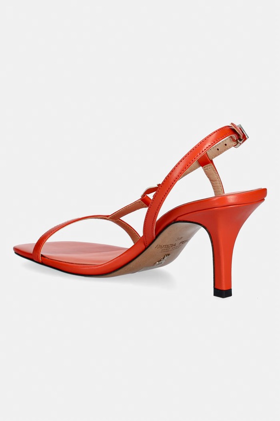 Scarpe Patrizia Pepe sandali in pelle 8X0106.L026.R877 arancione