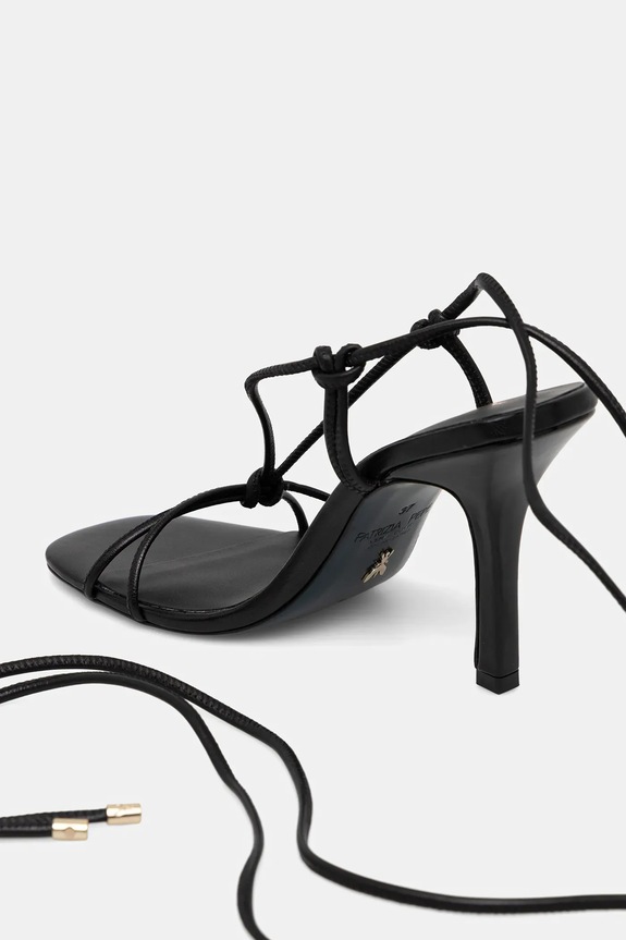 Încălțăminte Patrizia Pepe sandale de piele 8X0117.L026.K103 negru