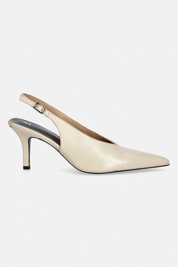 Patrizia Pepe stilettos de piele 8Z0107.L048.W405 bej SS26