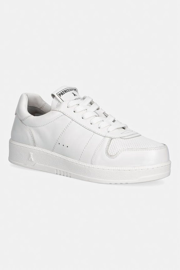 Patrizia Pepe sneakersy skórzane pozostałe biały 8Z0117.L011.W101