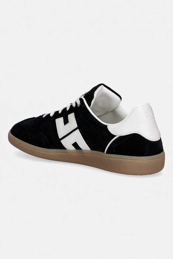 Obuwie Elisabetta Franchi sneakersy zamszowe SA61G61E2.314 czarny